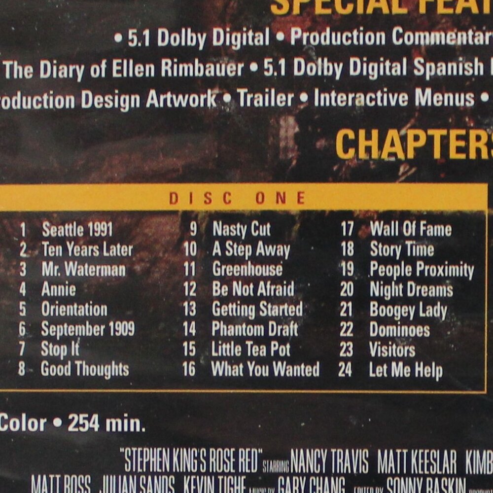 Stephen King's Rose Red DVD - 2 Disc Deluxe Edition - Picture 8 of 10